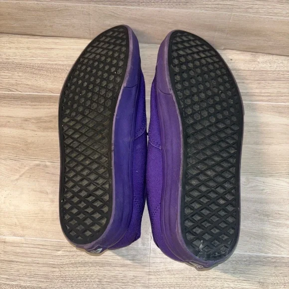 Purple Canvas Men's Shoes - Picture 8 of 9